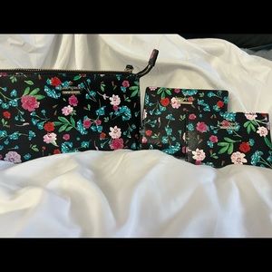 Brand New with Tags Kate Spade 3pc Floral Wallet Set